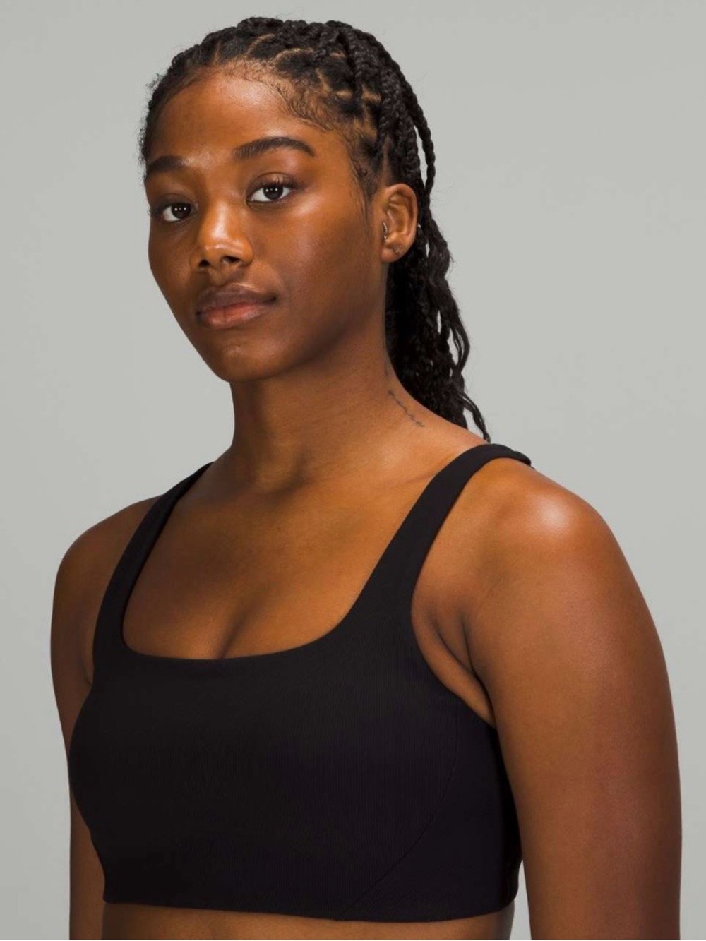 Lululemon Ribbed Train Bra in Black Size 8 NWT